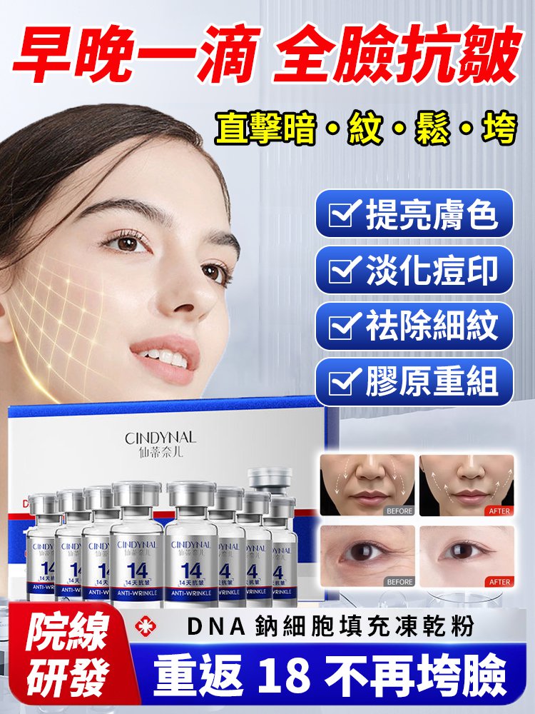 【實力去皺】抗皺凍乾精華液