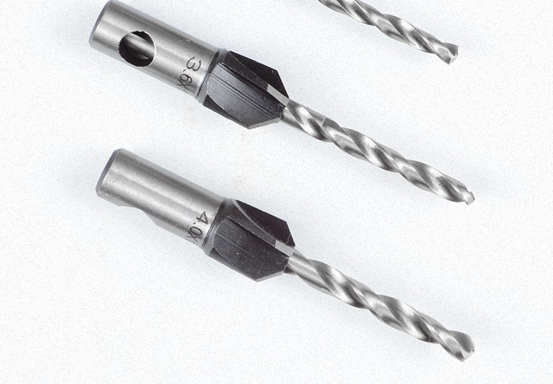 Broca avellanadora para trabajos detallados en carpintería