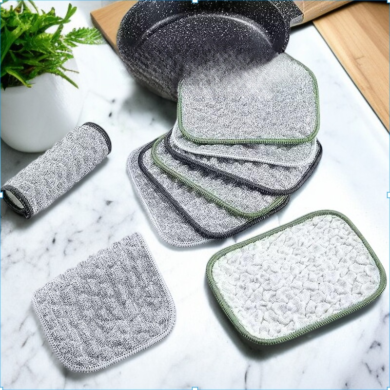 양면 은색 세척 천