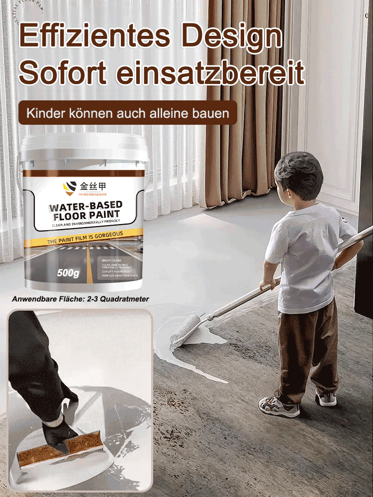 Epoxid-Bodenfarbe auf Wasserbasis