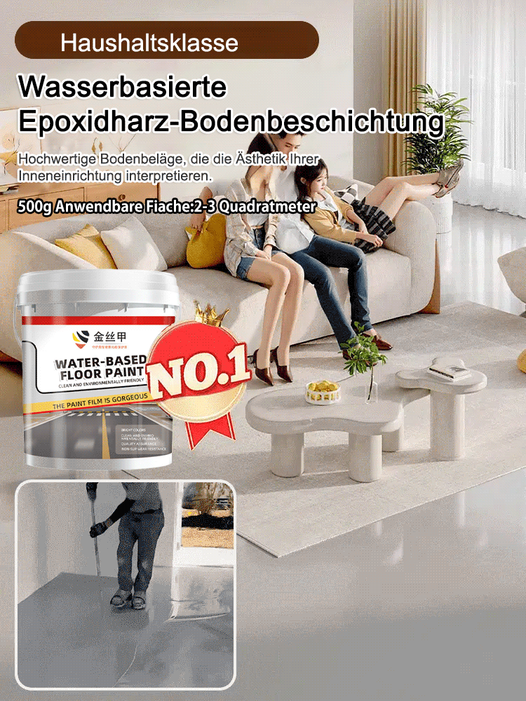 Epoxid-Bodenfarbe auf Wasserbasis