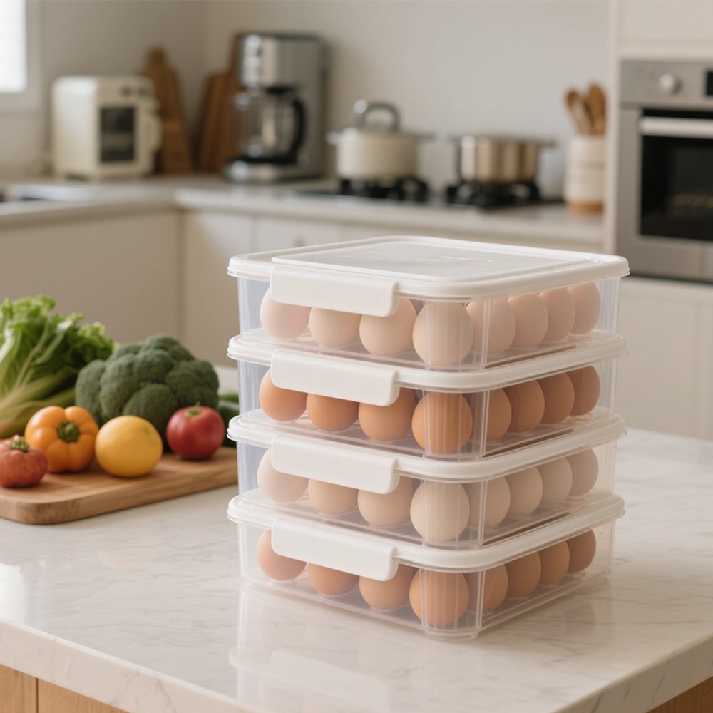 大容量冷蔵庫卵保存ボックス