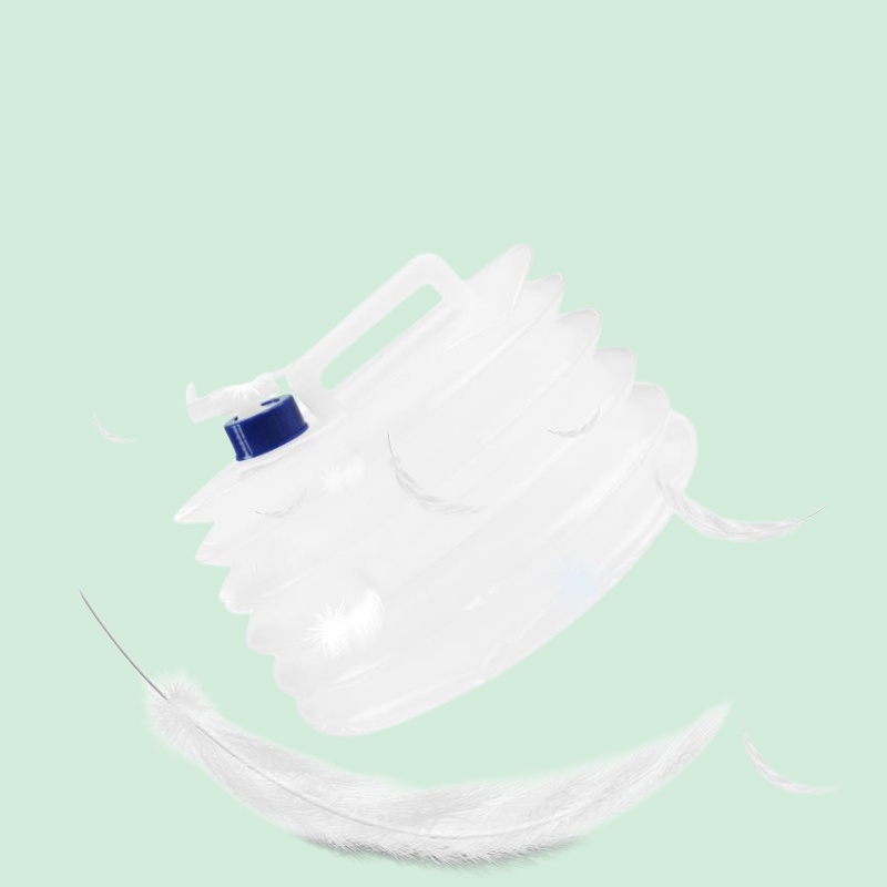 戶外可折疊蓄水桶自動駕駛車用便攜式儲水箱廚房塑膠家用水桶帶龍頭