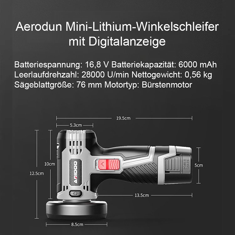 Multifunktionale Winkelschleifer
