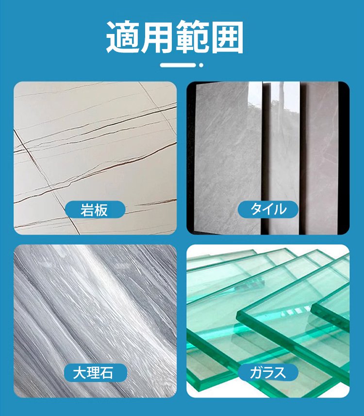 プロ仕様のダイヤモンド研磨パッドセット