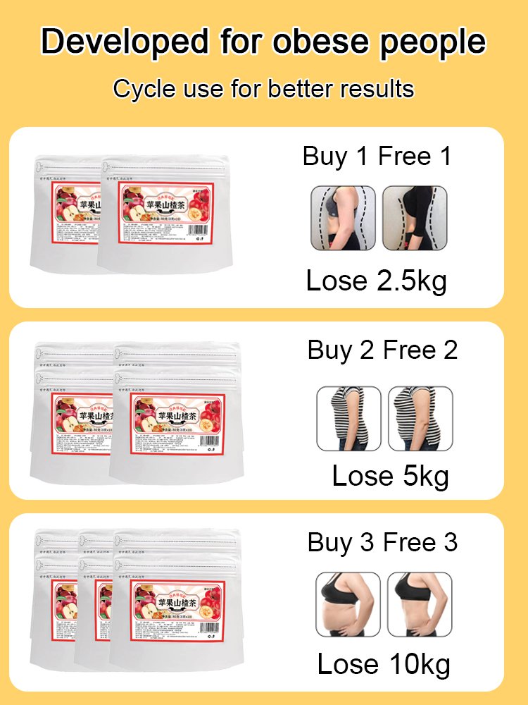 【Easy to lose weight】Burning fat and draining oil Apple Hawthorn Tea