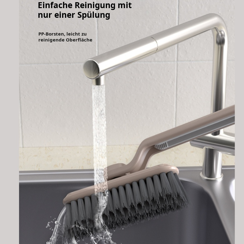 Multifunktionale rotierende Reinigungsbürste 2-in-1 Fugenreinigungsbürste harte Borsten Badezimmerfl