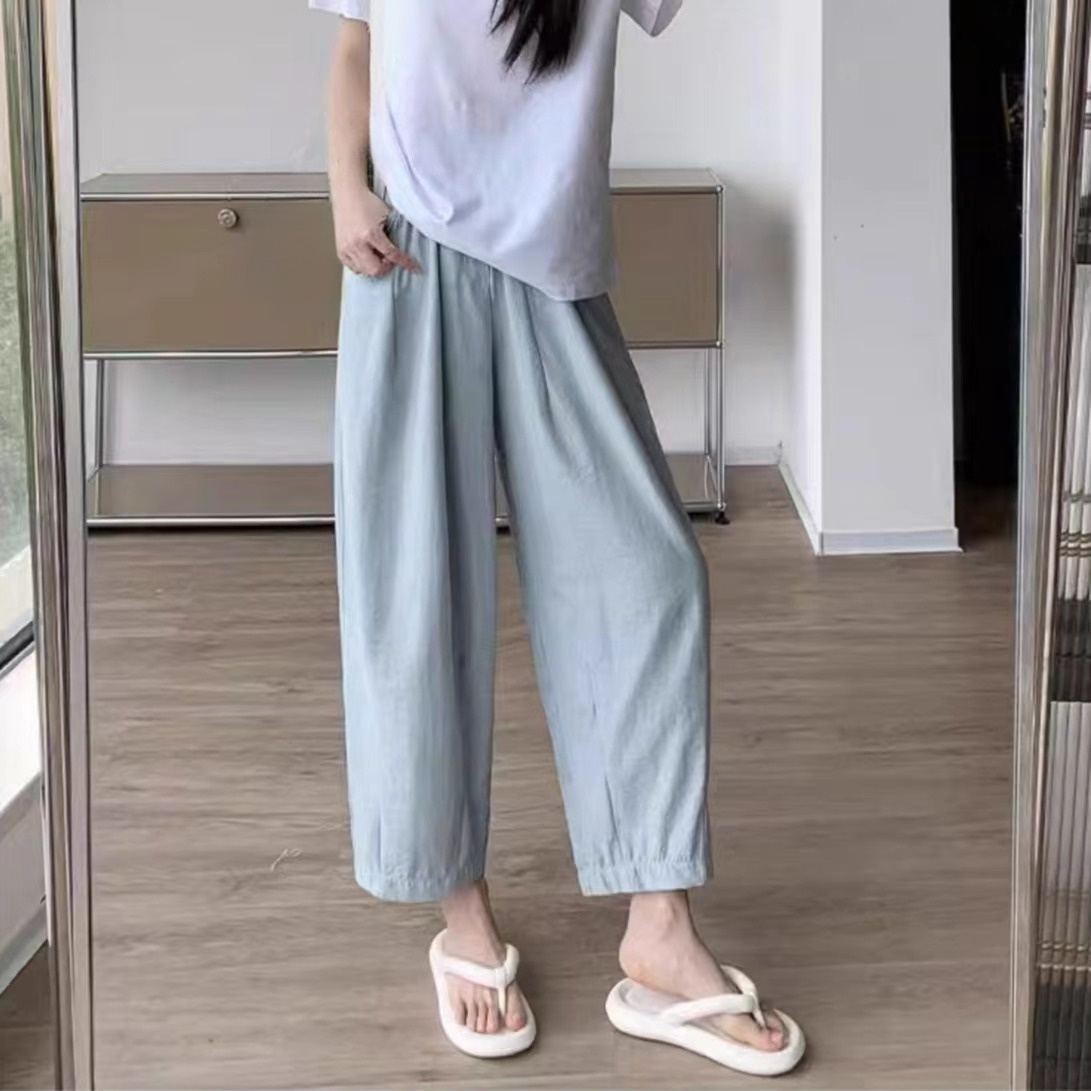 レディースハイウエストテーパードパンツ