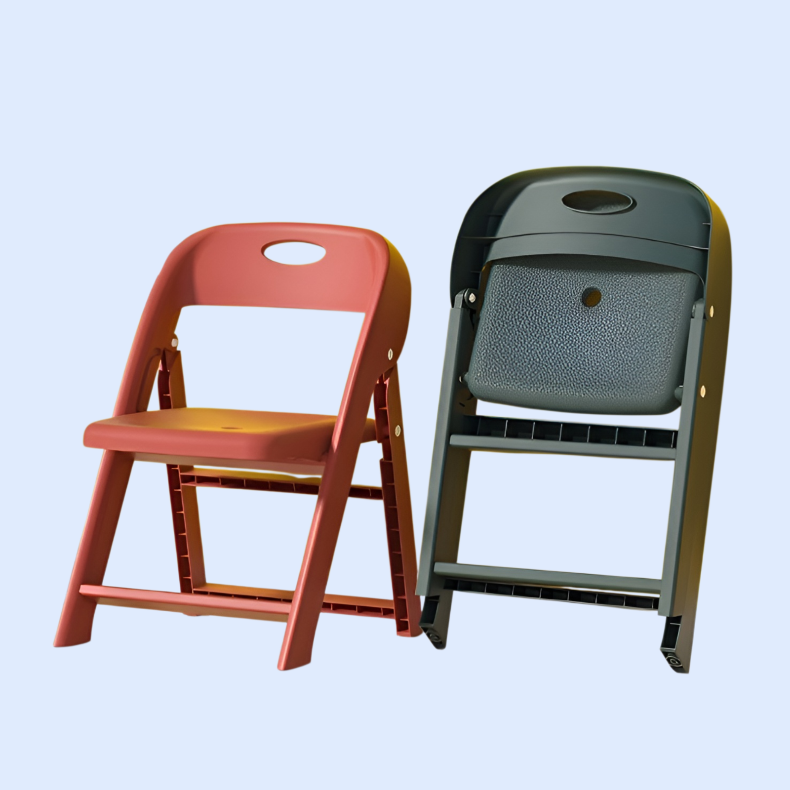 キッズチェア 折りたたみ椅子 子供用 ローチェア 子供椅子 ベビーチェア 背もたれ付き 滑り止め付き 軽量 プラスチック製 座面ゆったり 携帯便利 省スペース 幼稚園 保育園 家庭用 子ども用イス 豆