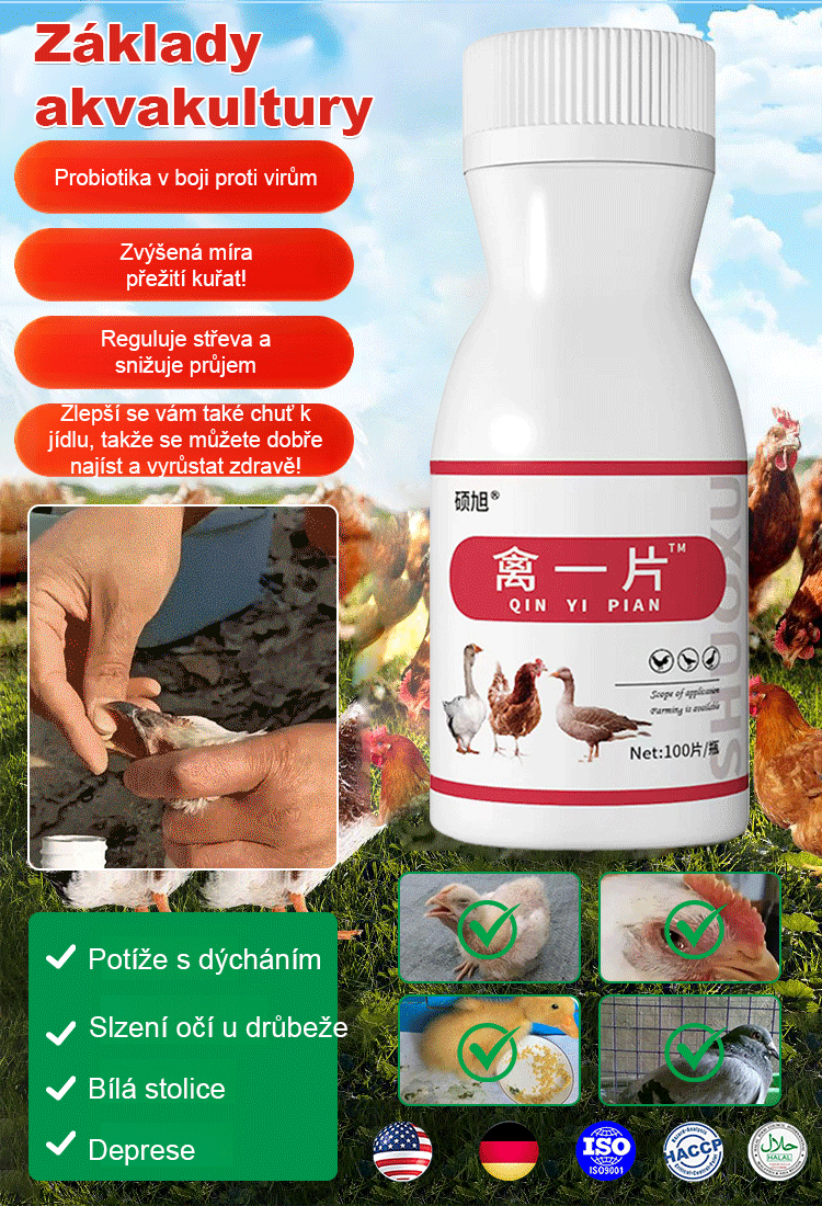 Doplňky krmiva pro drůbež