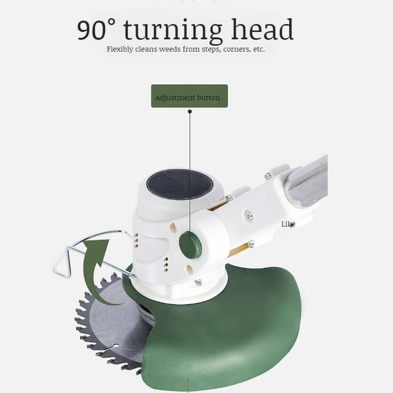 Small home rechargeable lithium mower handheld lawn mower trimming garden weed whacker