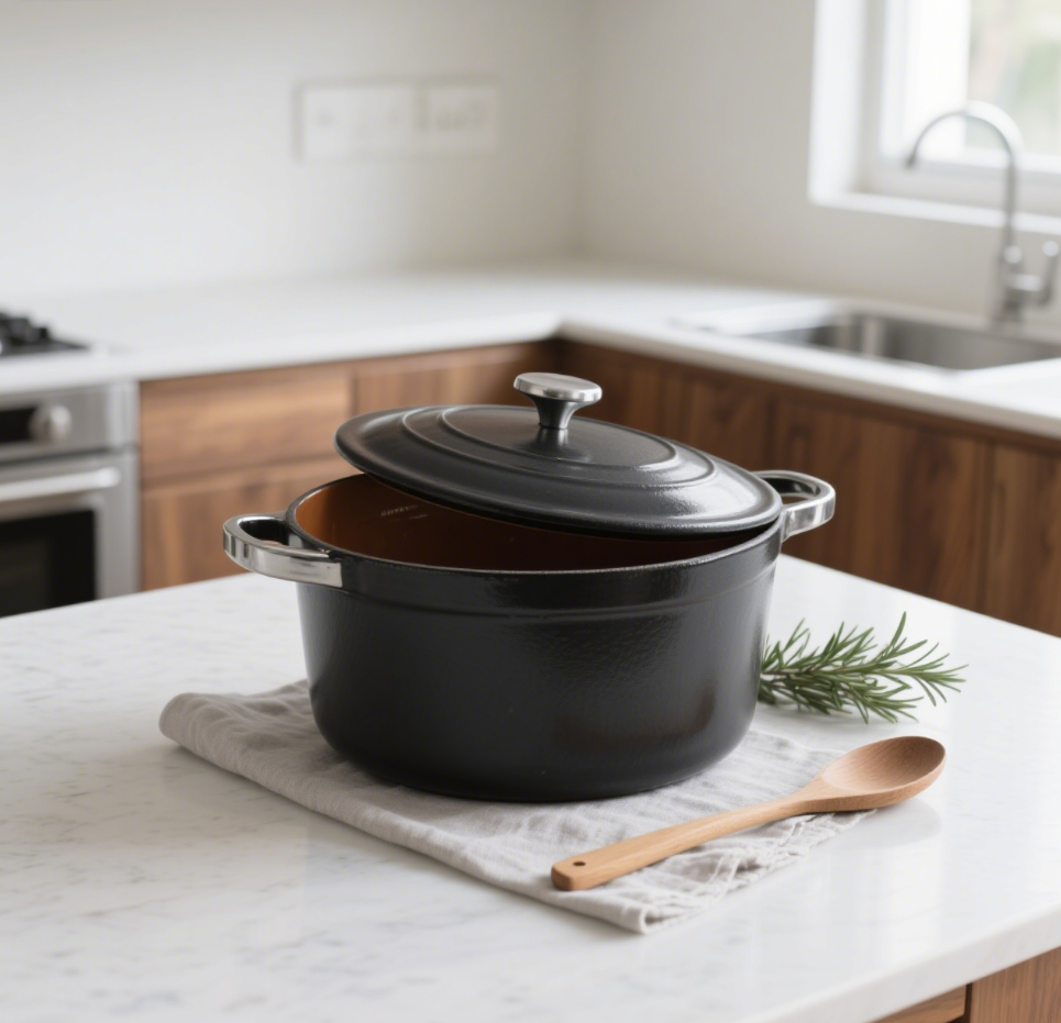 Lehký keramický nepřilnavý hrnec pro domácnost