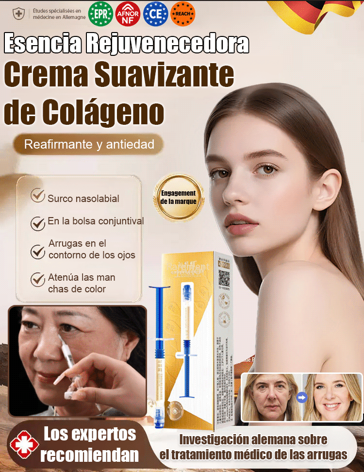 【Esencia Rejuvenecedora】Crema Suavizante de Colágeno