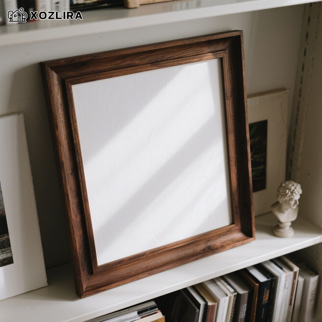 그림 그리기 중인 학생과 나무 이젤