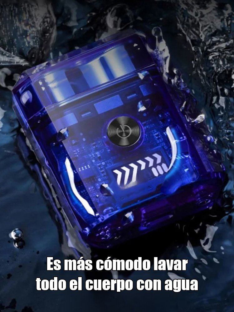 Maquinilla de afeitar mecánica de doble motor