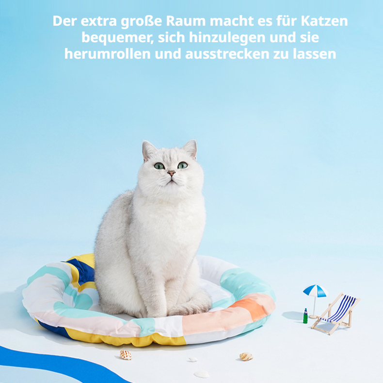 Zeze Sommer-Haustier-Eismatte, Kühlmatte, Katzenmatte, schlafende Katze, Schlafmatte, Katzennest, Hu