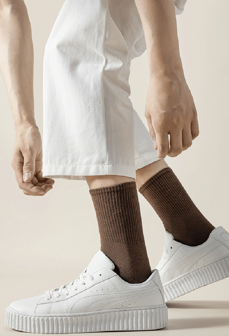 جوارب صوفية بخمسة أصابع مضادة للبكتيريا بدرجة 7A (مناسبة للجنسين)