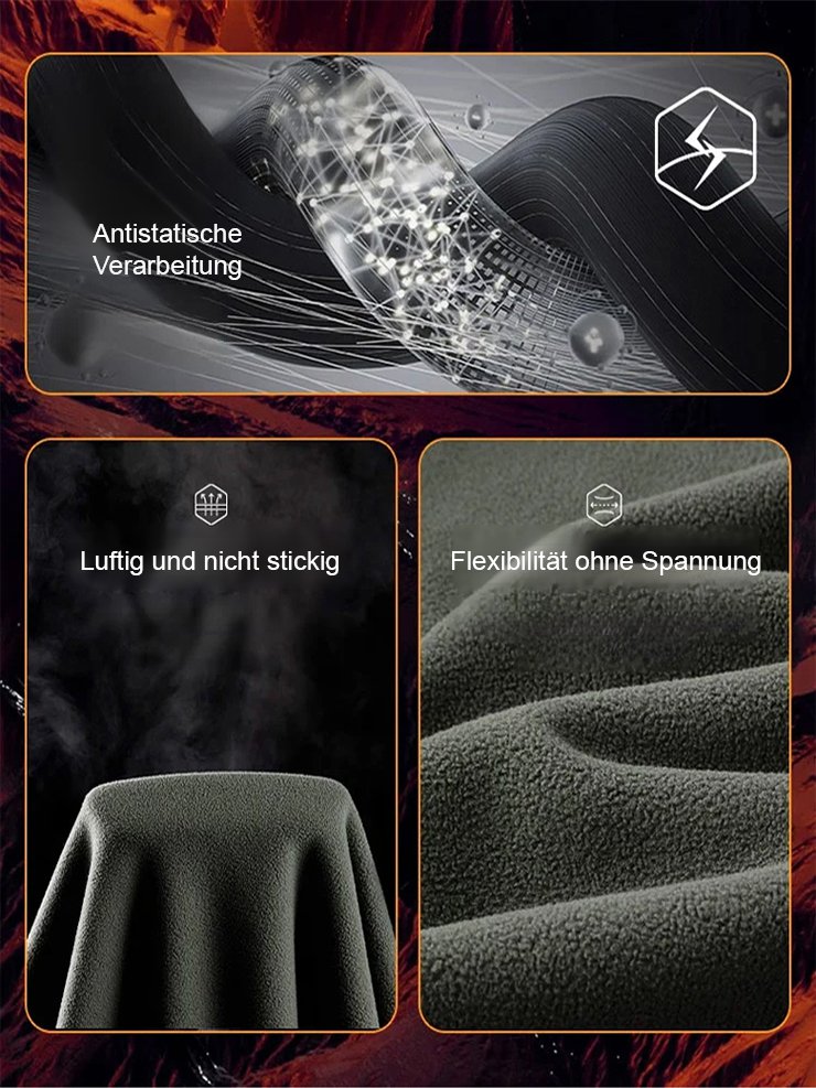 Herren-Fleecejacke für den Export nach Norwegen, ein- und doppelseitig tragbar