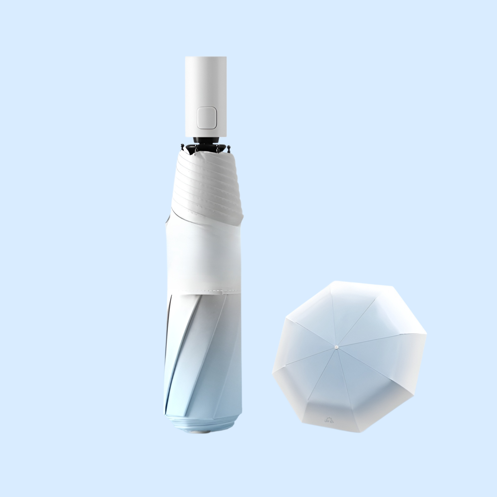 그라데이션 맑음 자외선 차단 접이식 우산