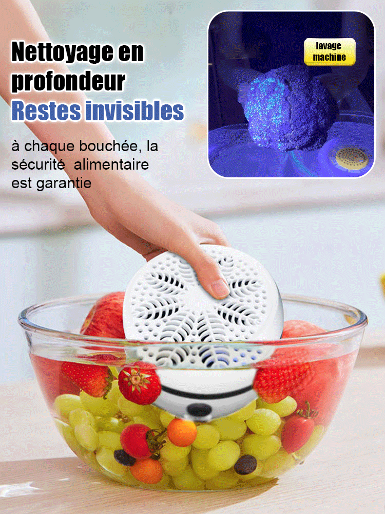【Libérez vos mains】Machine automatique de lavage de légumes et fruits