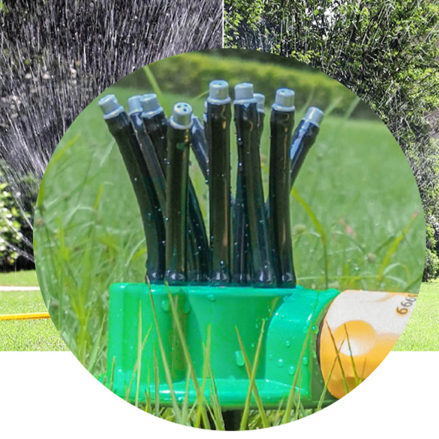 360stupňová flexibilní zahradní postřikovací hlavice