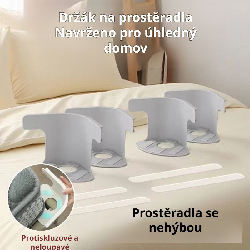 Neviditelný držák prostěradla, japonský styl, proti sklouznutí