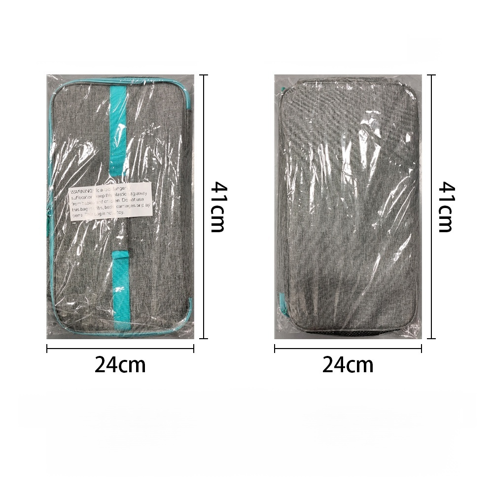車内に設置された医療用収納バッグ