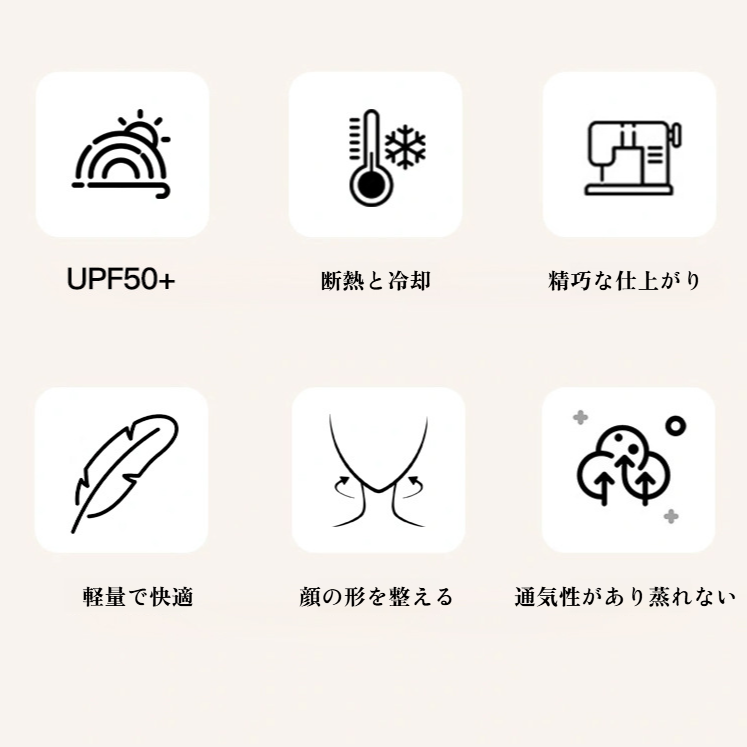 ポニーテールの髪型に対応した夏用サンハット