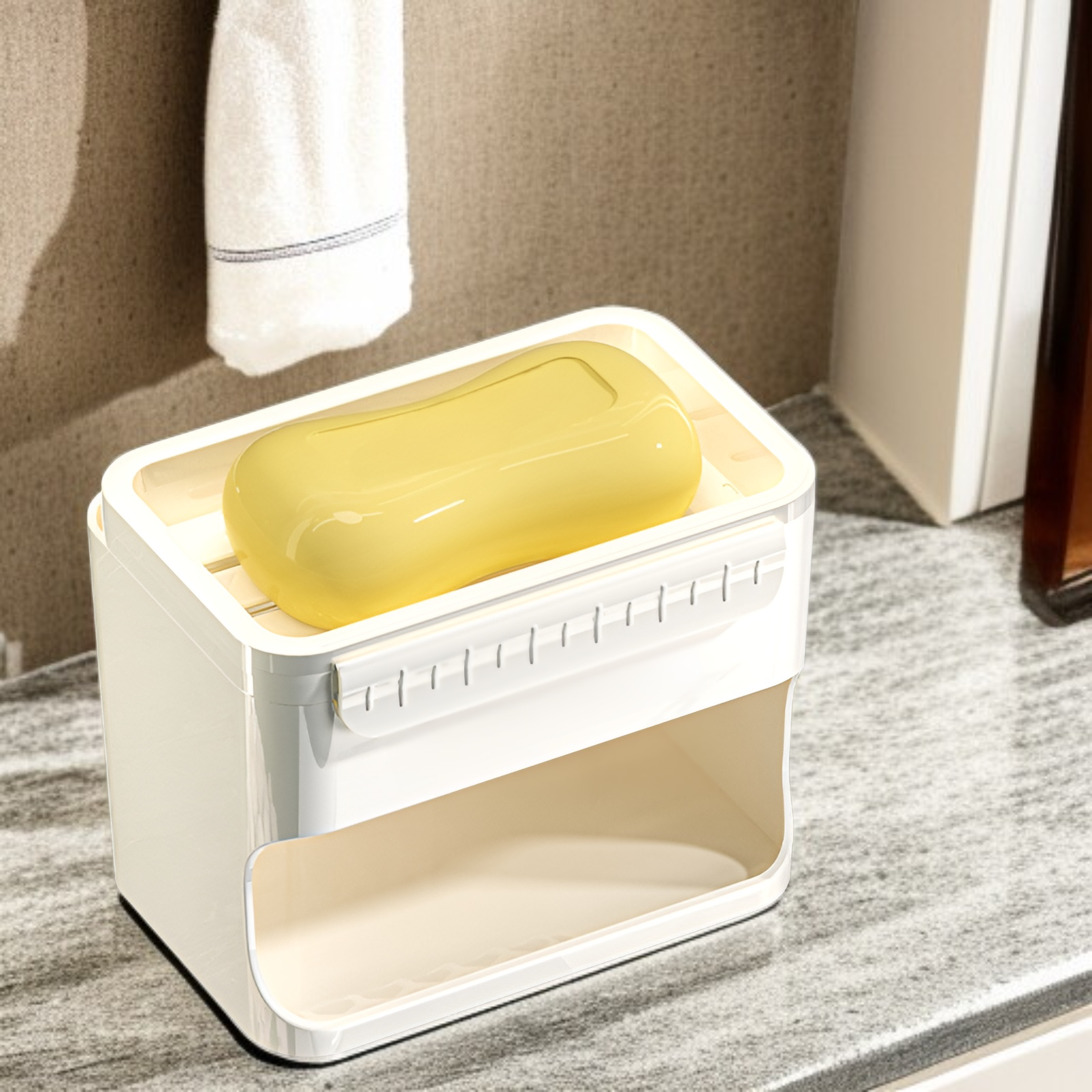 거품·수납 일체형 비누함