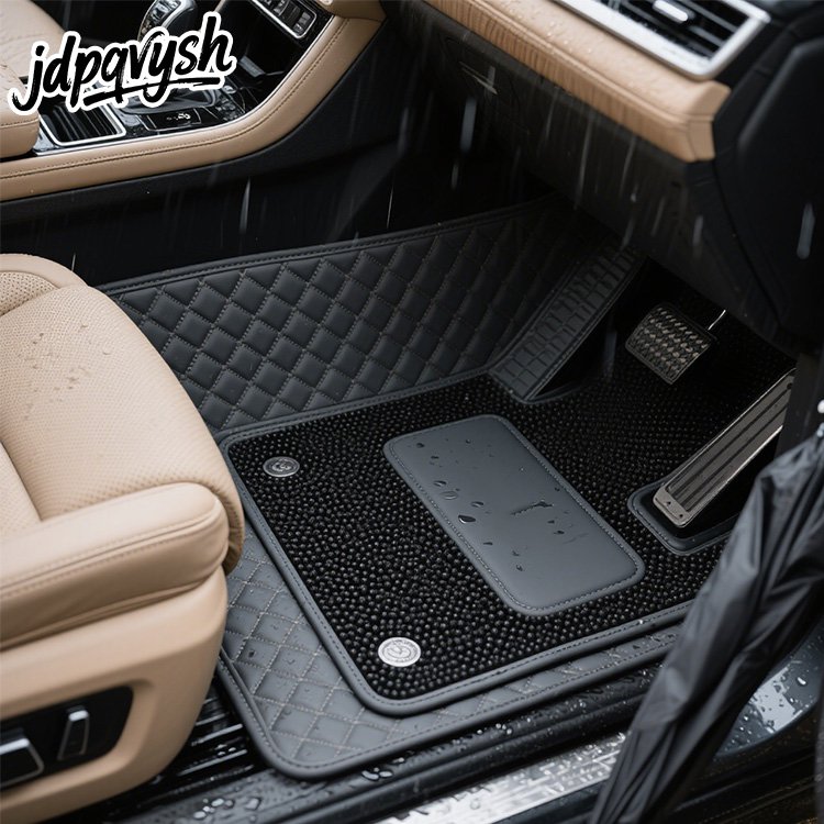 滑り止め加工付き運転席専用車マット