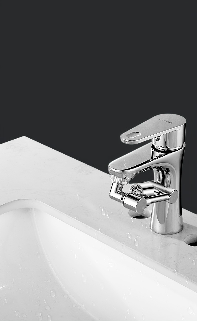 Flexible faucet attachment for improved reach