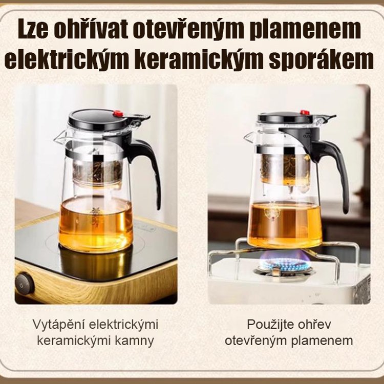 Jedno kliknutí filtrující čajová sada