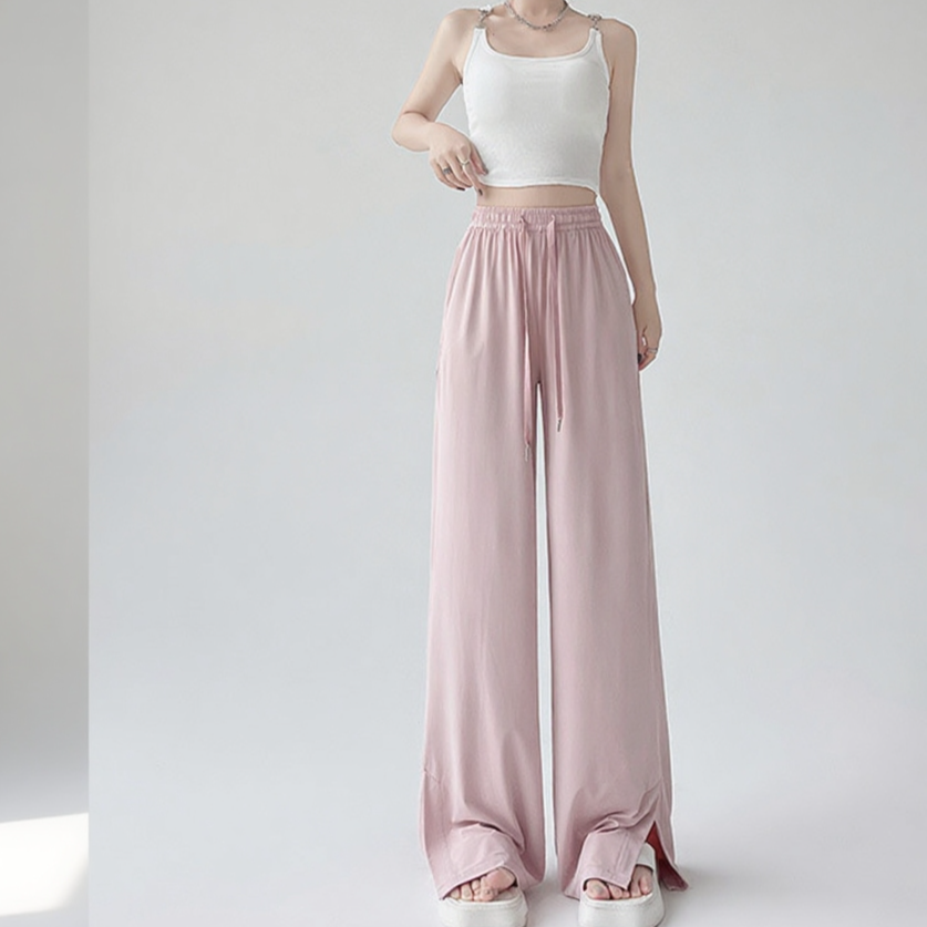 冷感UV対策ワイドパンツ