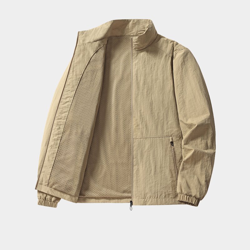 【防風・撥水・保温・多用途】メンズスタンドカラージャケット