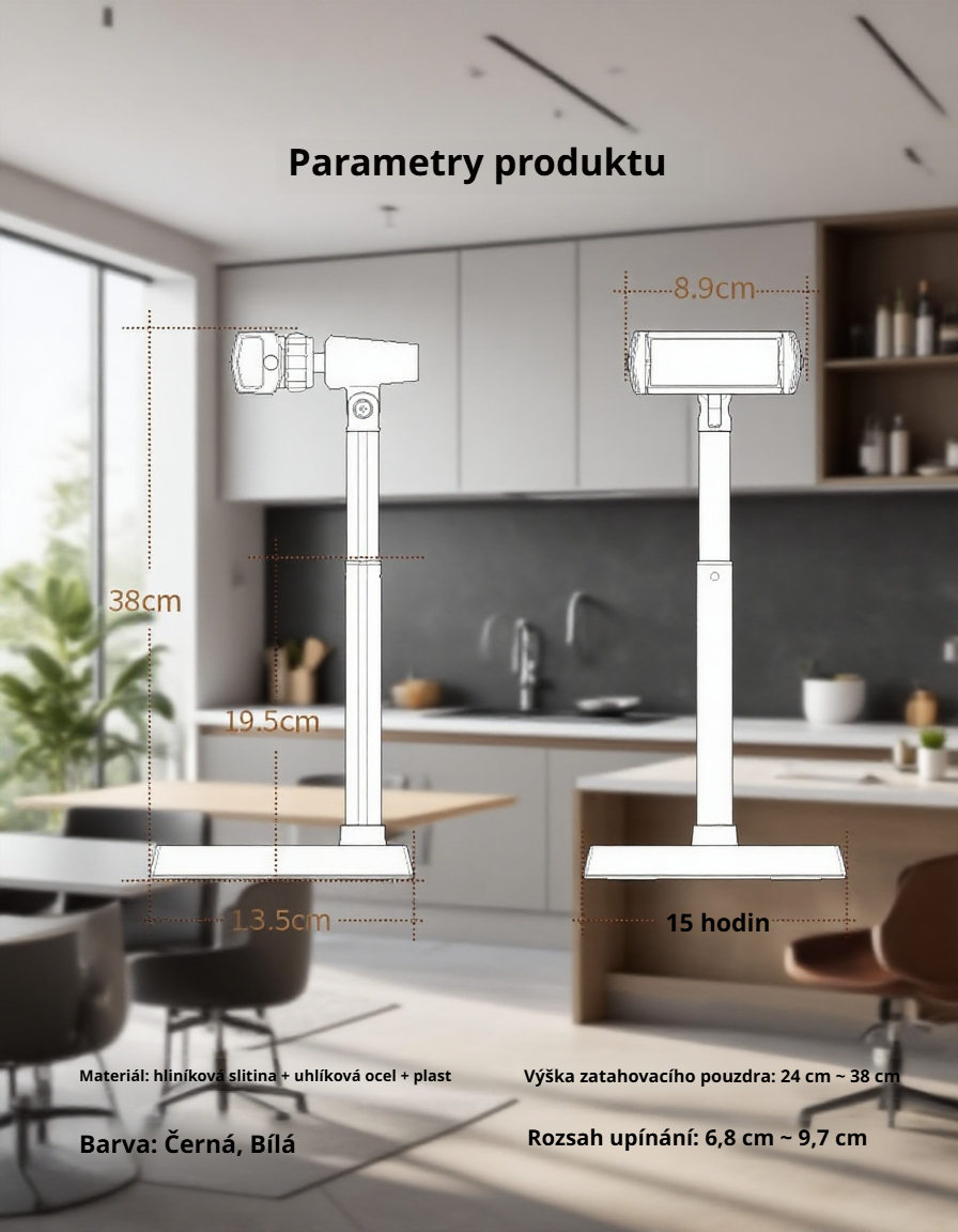 Držák na mobil v automobilu