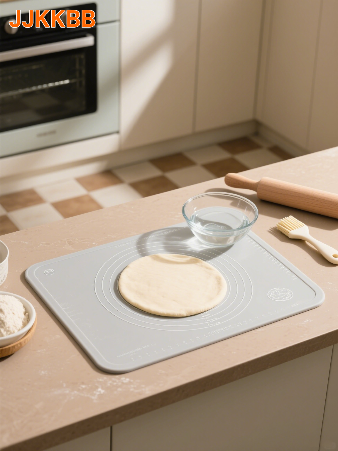 실리콘 노스틱 반죽 반죽 패드