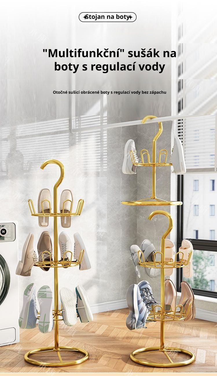 Věšák na sandály a boty venkovní použití detail produktu