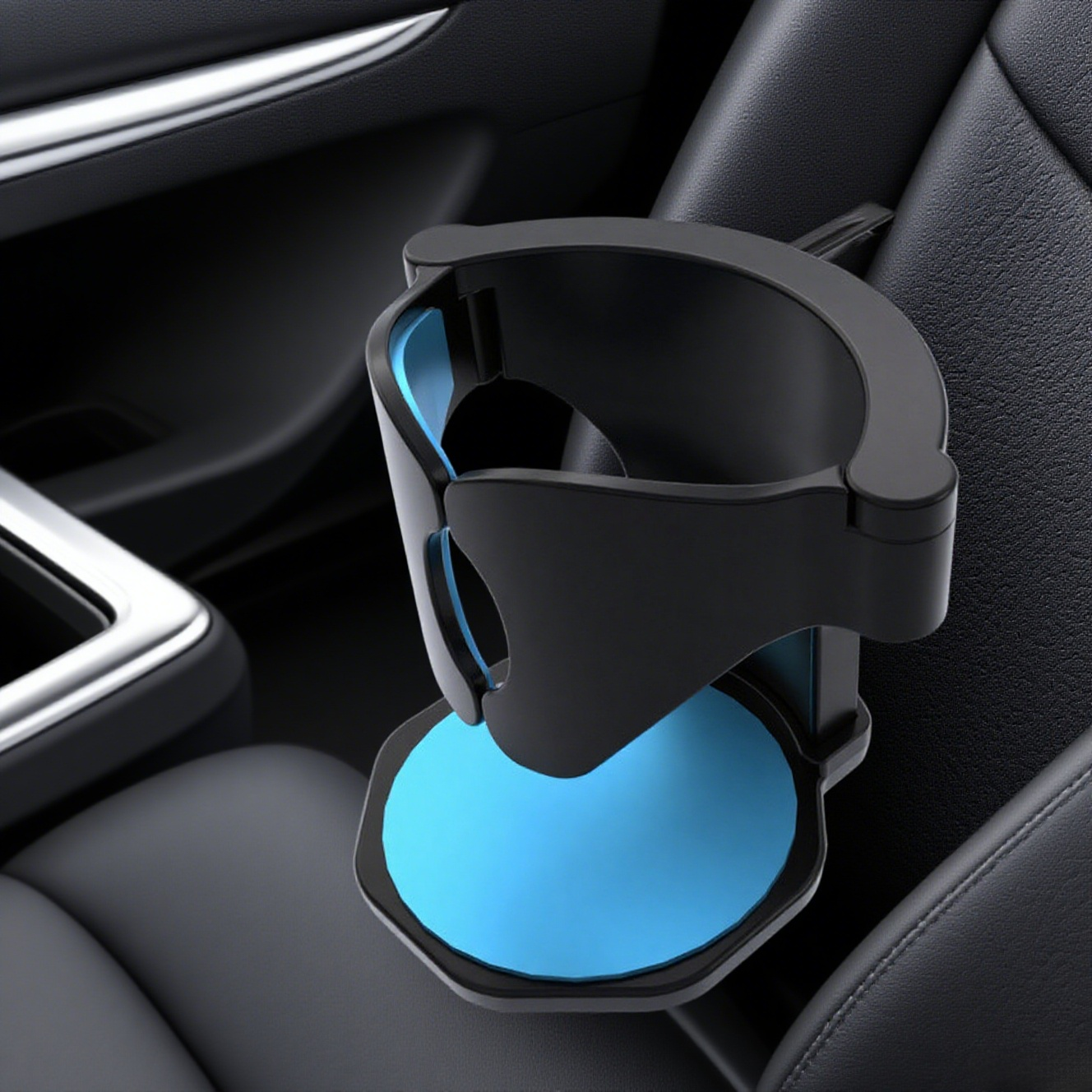 차량용 세로 공기 배출구 컵홀더 고정 선반