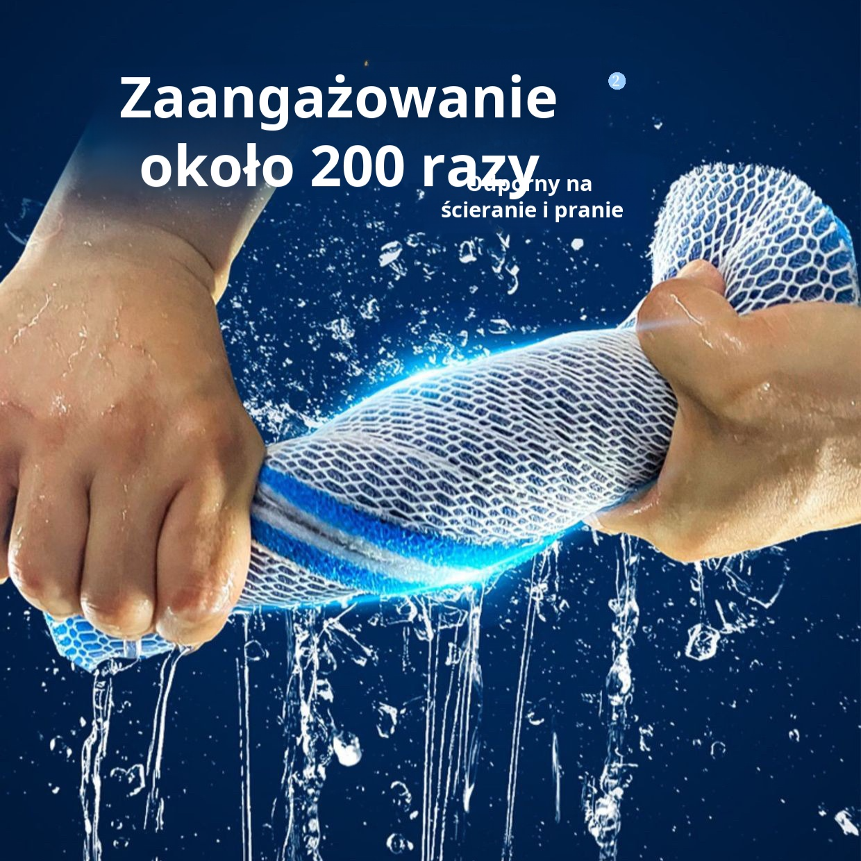 Bawełniany filtr do akwarium 8D materiał filtracyjny do akwarium o wysokiej gęstości biała gąbka fil