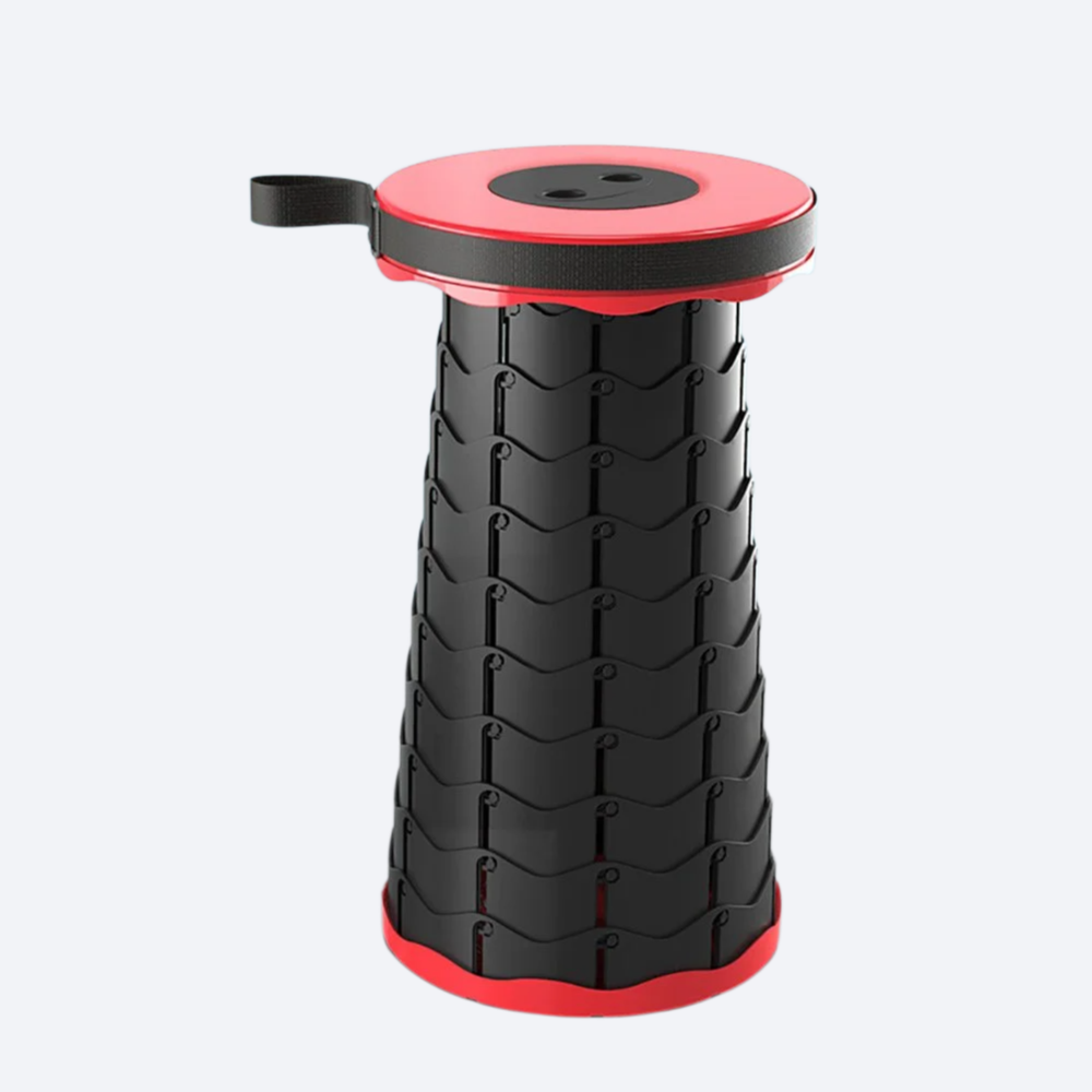 Verstellbarer ausdehnbarer Klappstuhl im Freien