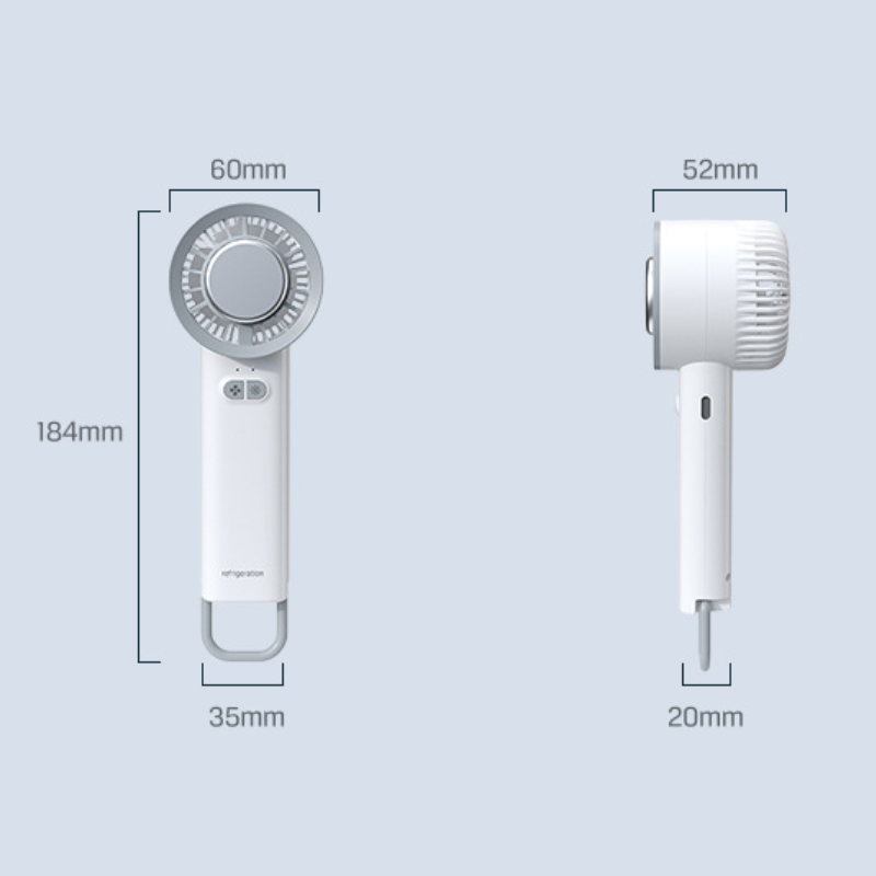 強力なミニポータブルハンドヘルドファン Usb充電式超高速小型扇風機