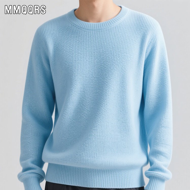 ベーシックなトレンドワンピースニット全体画像