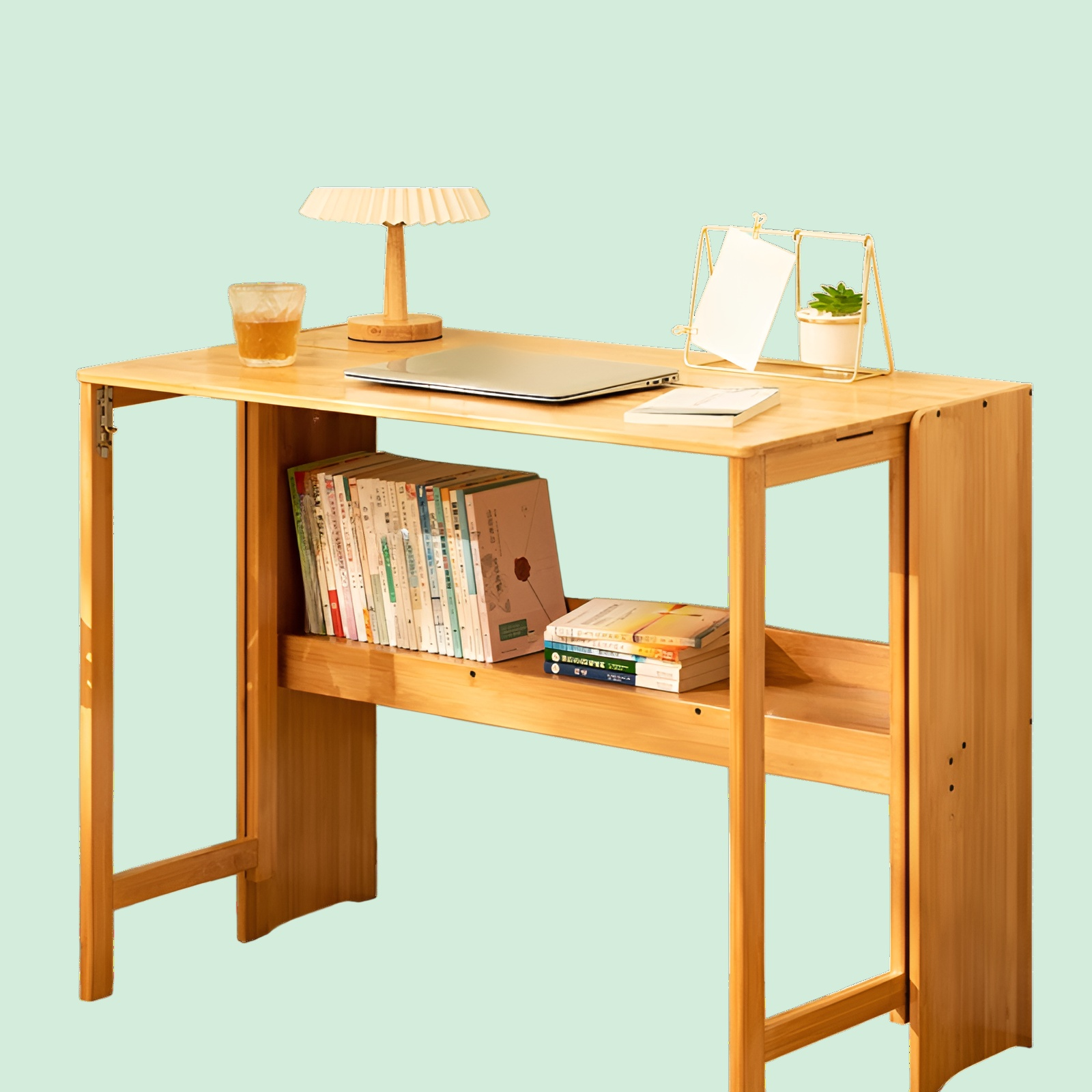 JMY-Foldable Computer Table Home Desktop Desk Simple Office Desk Bedroom Workbench Simple Study Desk