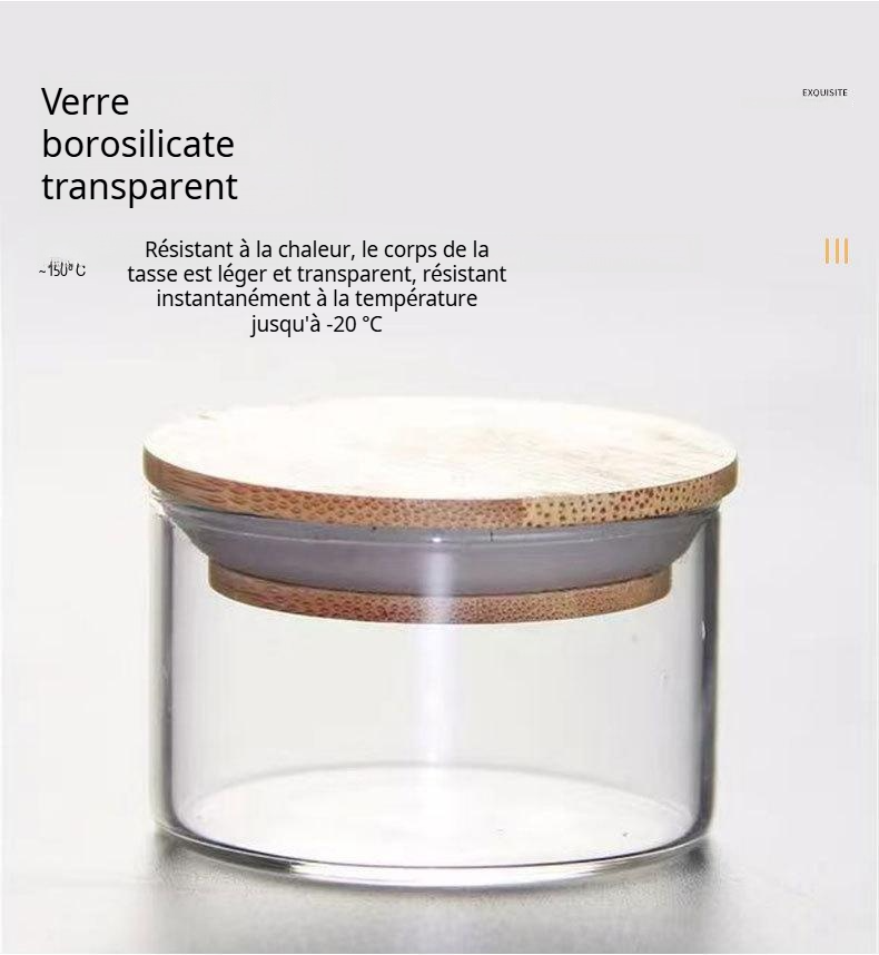 Bol en verre résistant à haute température pour œufs vapeur