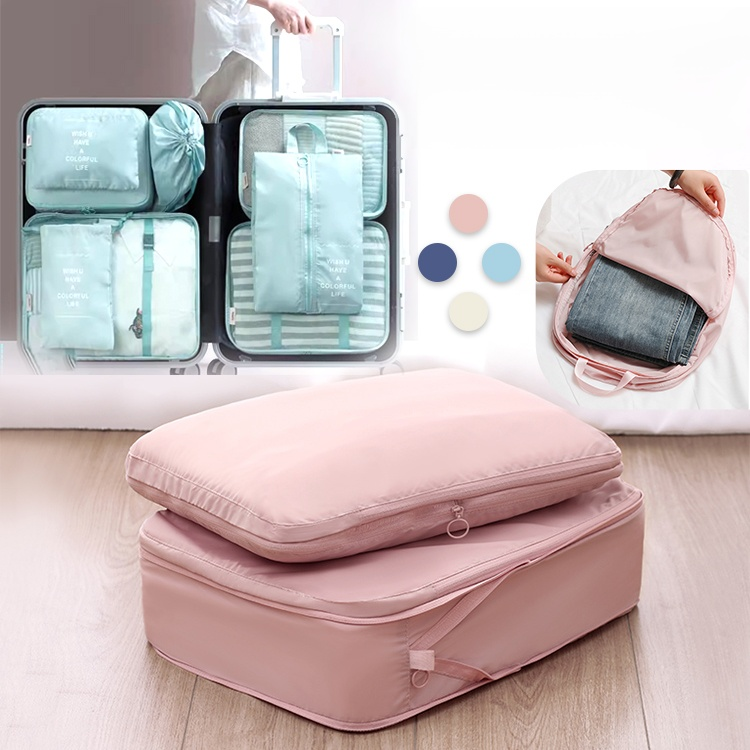 압축 여행 의류 수납 파우치