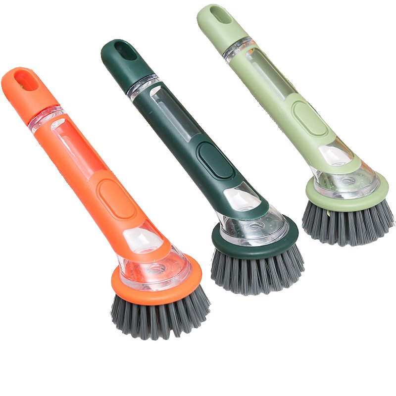 不臟手自動出液長柄鍋刷套裝