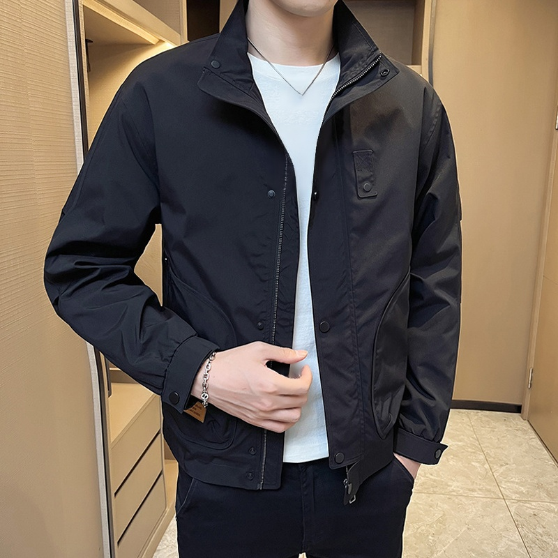 メンズスタンドカラージャケット