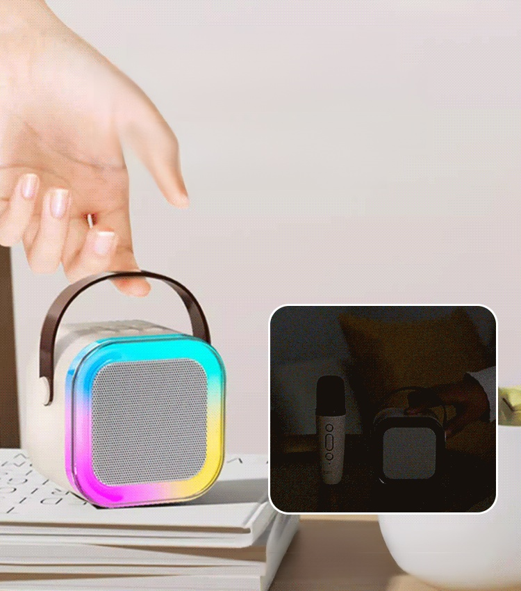 Portable Wireless Karaoke Speaker with Mic