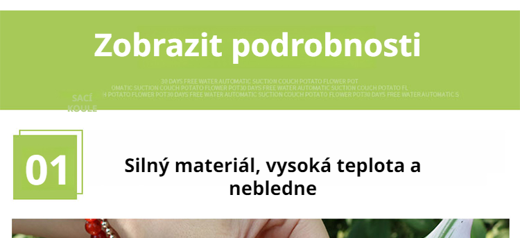 Automatic watering flower pot with transparent body