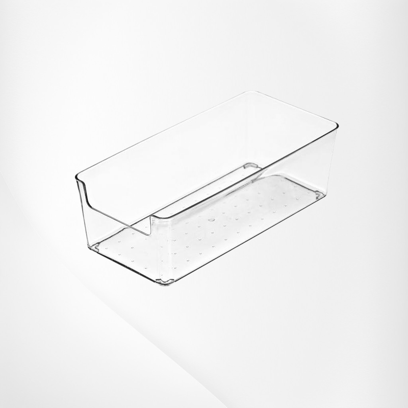 キッチン用仕切り付き引き出し収納ケース 日本風デザイン